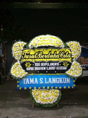 Papan Bunga Duka di Kaliagung